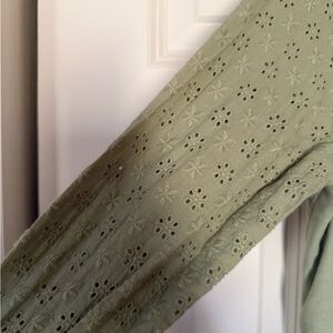 Avec Les Filles Olive Bomber Jacket